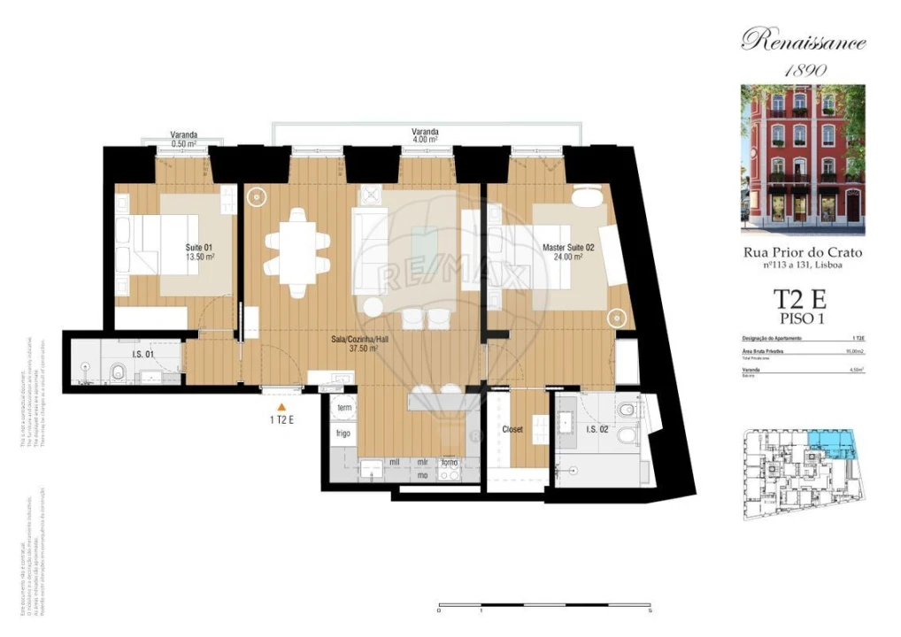 Apartamento T2 para Venda em Estrela Foto 3