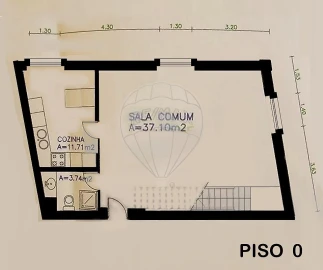 Apartamento T3 para Venda em Misericórdia