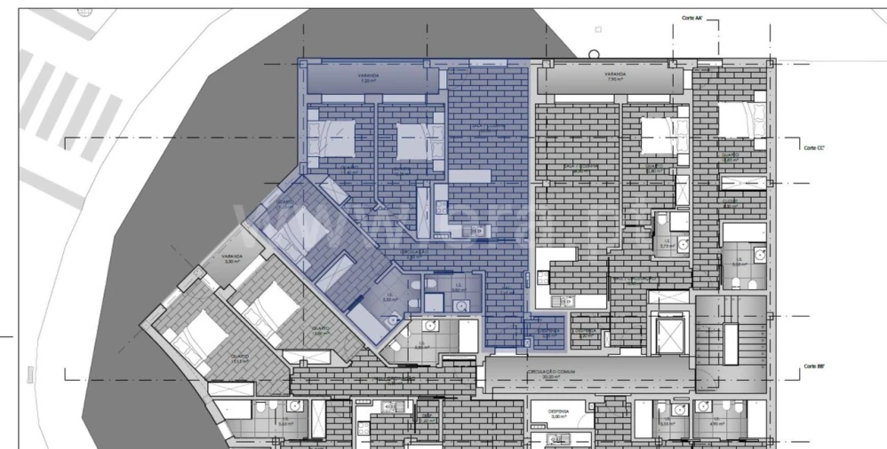 Apartamento T3 para Venda em Tortosendo Foto 13