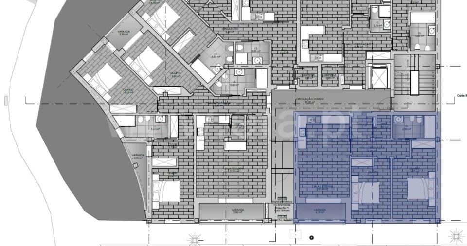Apartamento T2 para Venda em Tortosendo Foto 12
