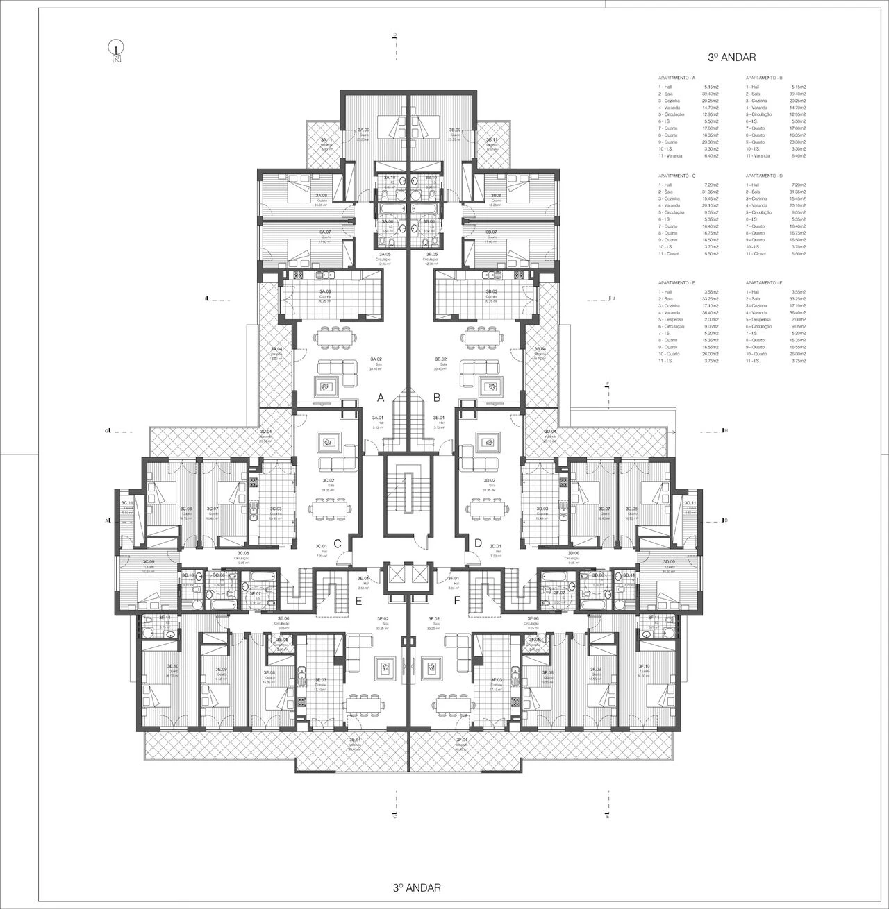 Apartamento T3 para Venda em Nossa Sra de Fatima Foto 28
