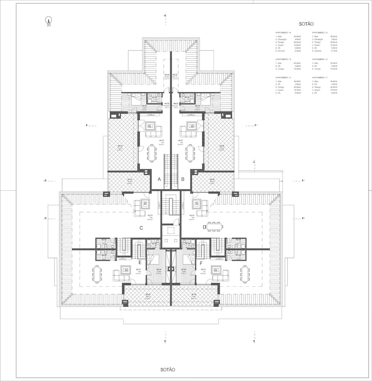 Apartamento T3 para Venda em Nossa Sra de Fatima Foto 29