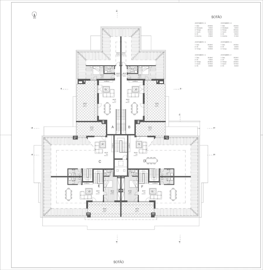Apartamento T3 para Venda em Nossa Sra de Fatima Foto 29