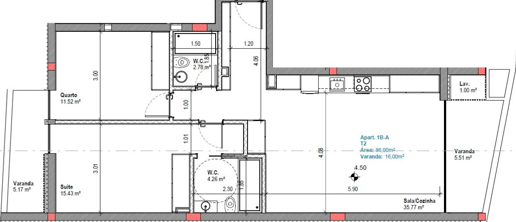Apartamento T2 para Venda em Gafanha da Boa Hora Foto 6