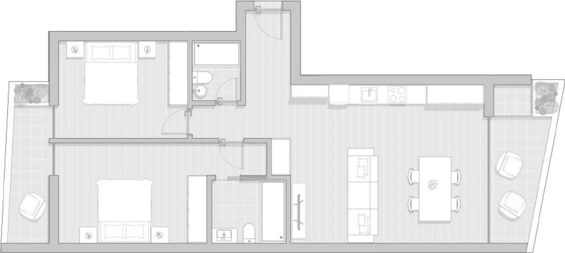 Apartamento T2 para Venda em Gafanha da Boa Hora Foto 5