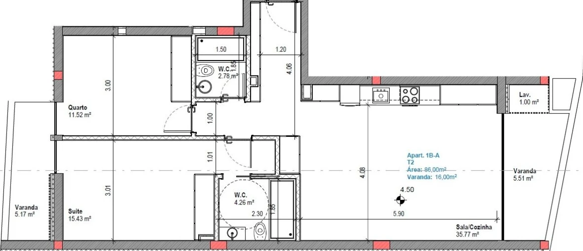 Apartamento T2 para Venda em Gafanha da Boa Hora Foto 6