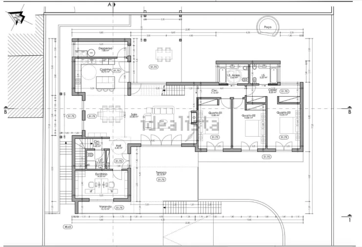 Moradia T3 para Venda em Ventosa Foto 16