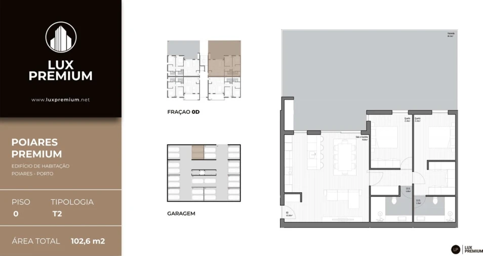 Apartamento T2 para Venda em Poiares (Santo Andre) Foto 9