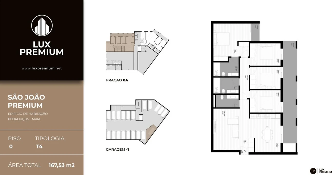 Apartamento T4 para Venda em Pedrouços Foto 13