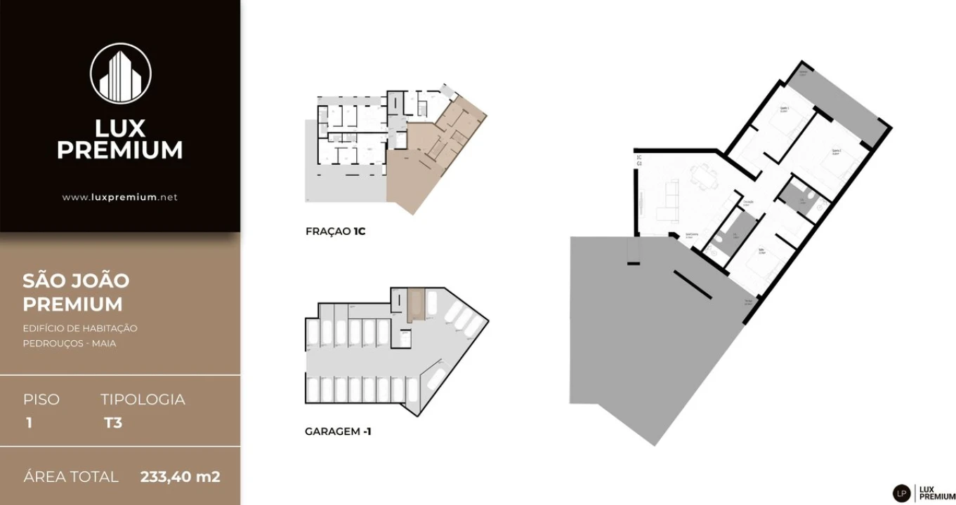 Apartamento T3 para Venda em Pedrouços Foto 13