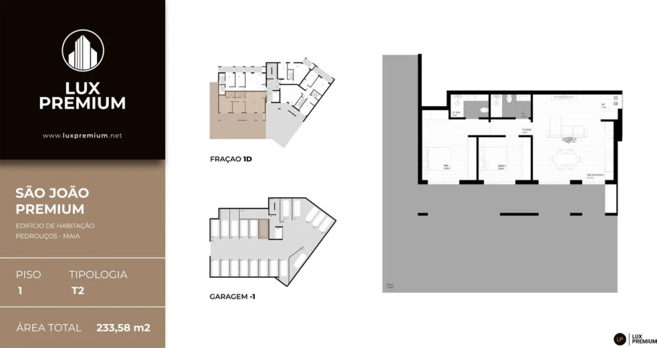 Apartamento T2 para Venda em Pedrouços Foto 13