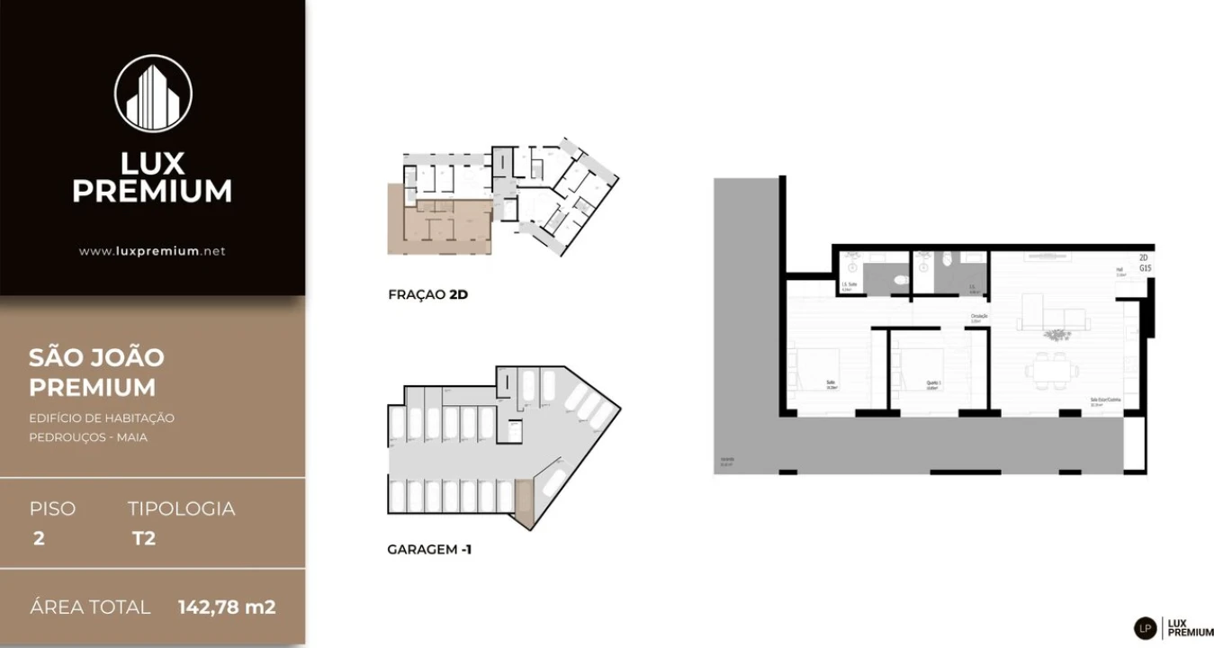 Apartamento T2 para Venda em Pedrouços Foto 13