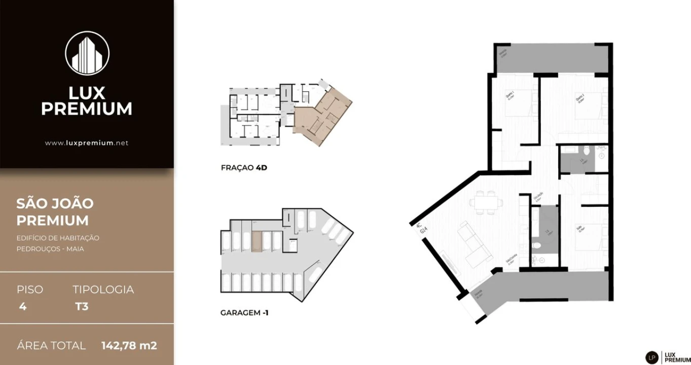 Apartamento T2 para Venda em Pedrouços Foto 13