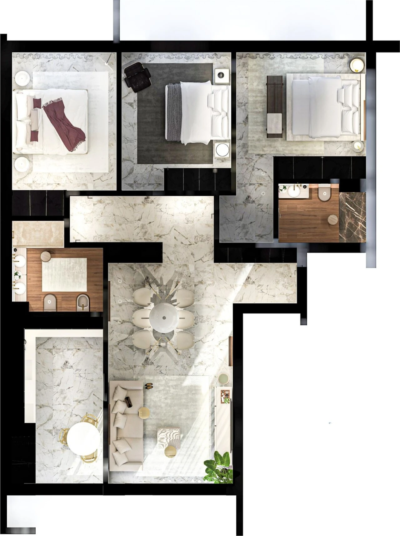 Apartamento T3 para Venda em Nossa Senhora da Piedade Foto 67
