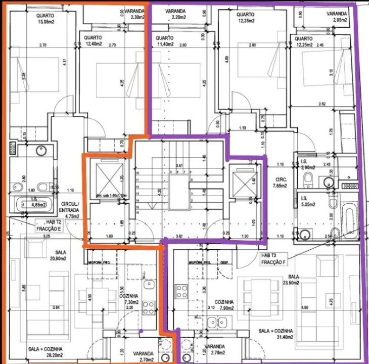 Apartamento T3 para Venda em Corroios Foto 38