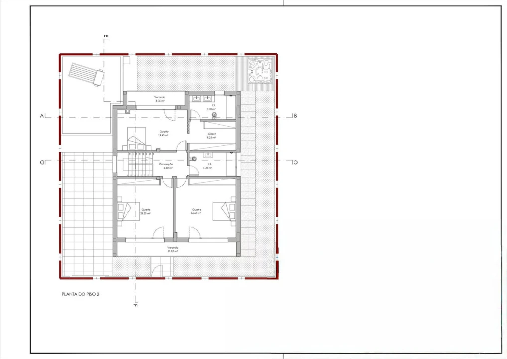 Moradia T4 para Venda em Nossa Sra de Fatima Foto 28