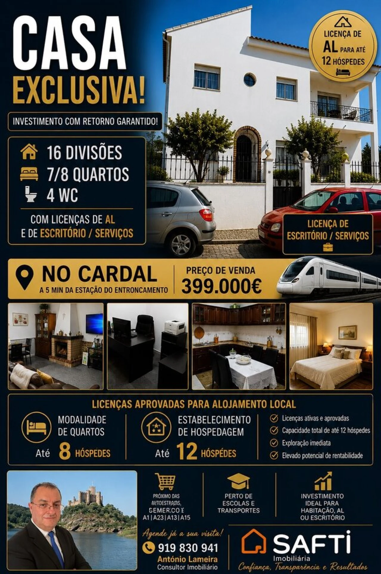 Moradia T9 para Venda em Vila Nova da Barquinha Foto 1