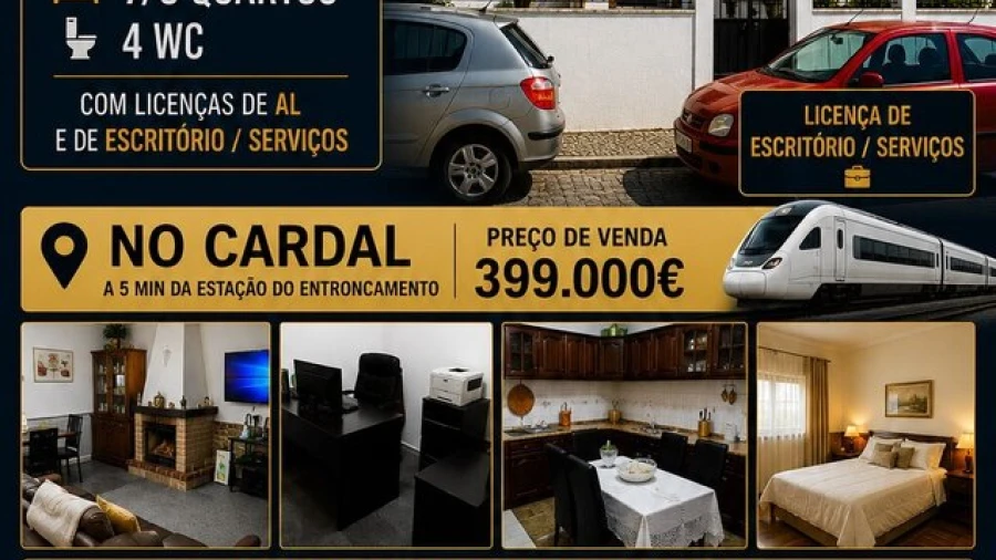 Moradia T9 para Venda em Vila Nova da Barquinha