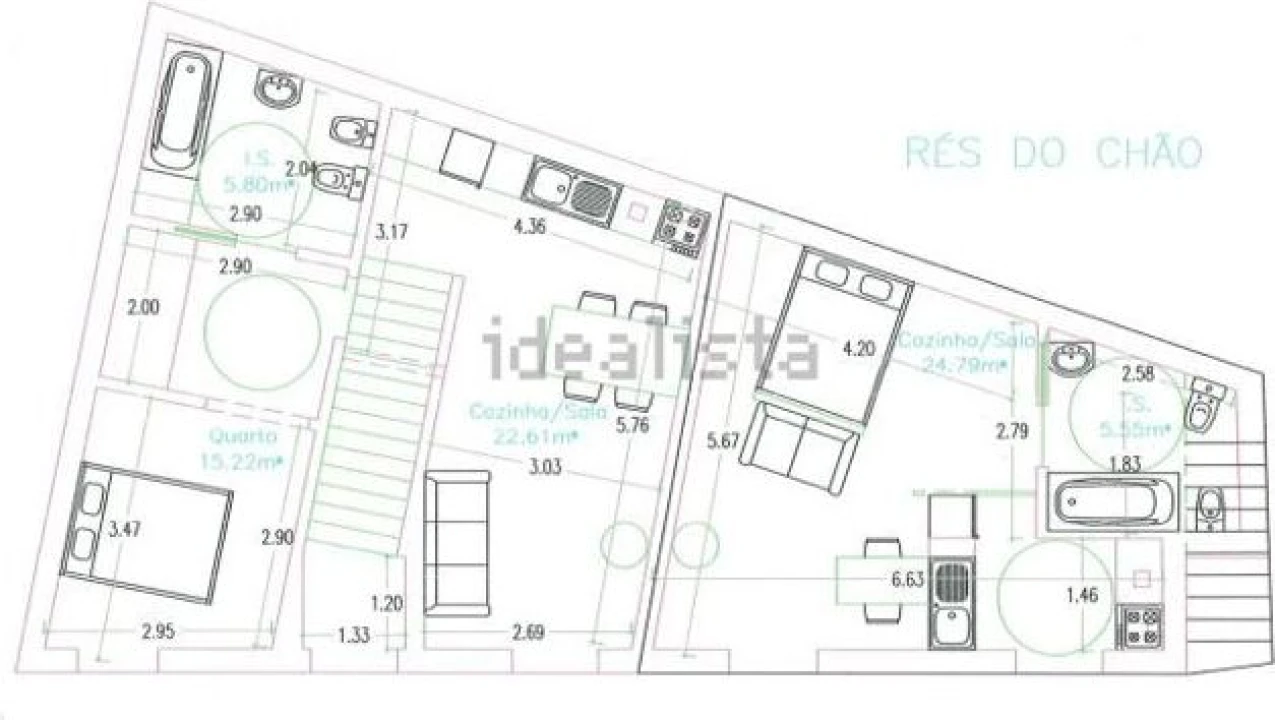 Moradia T2 para Venda em Tourais e Lajes Foto 17