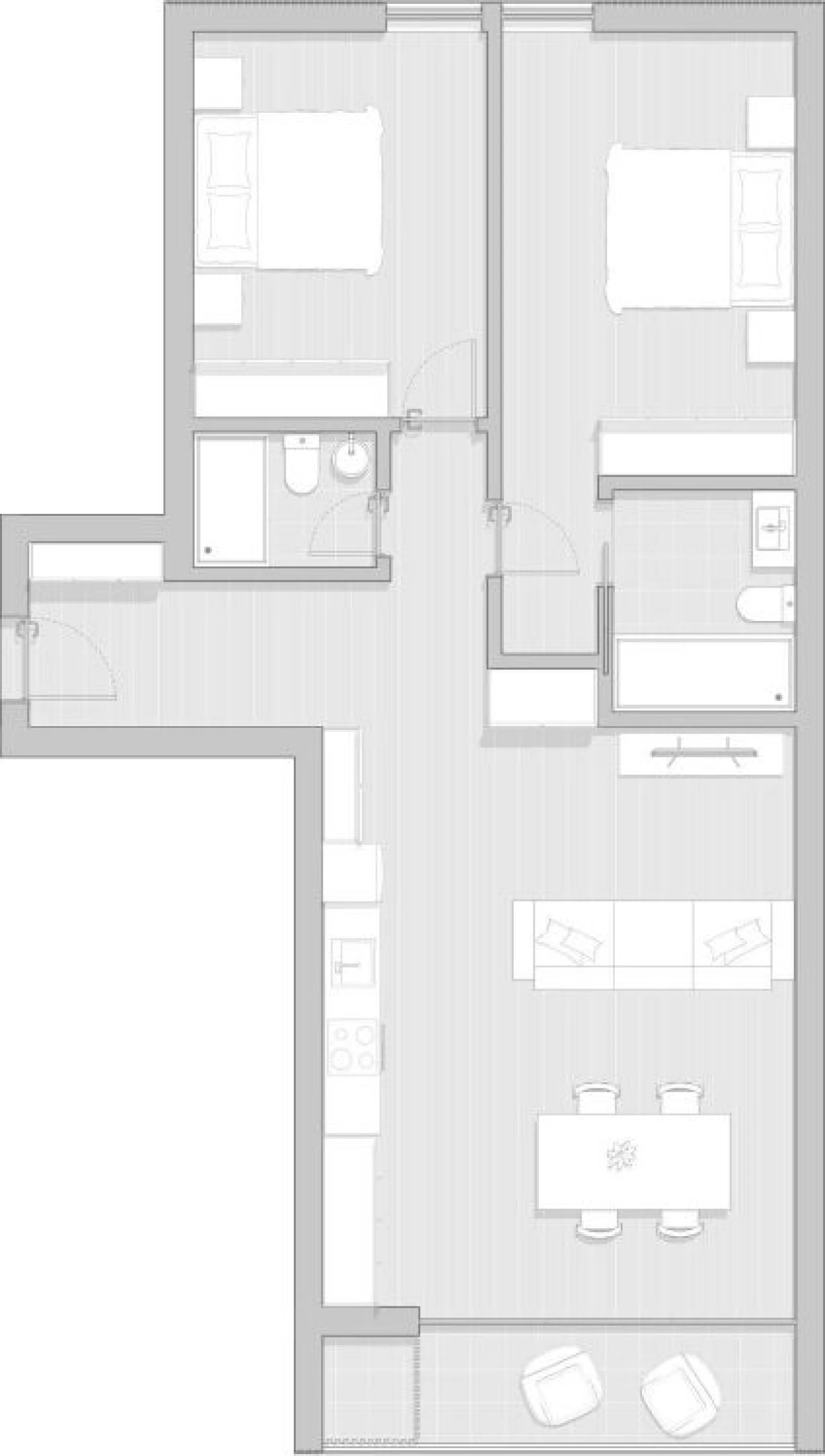 Apartamento T2 para Venda em Gafanha da Boa Hora Foto 5