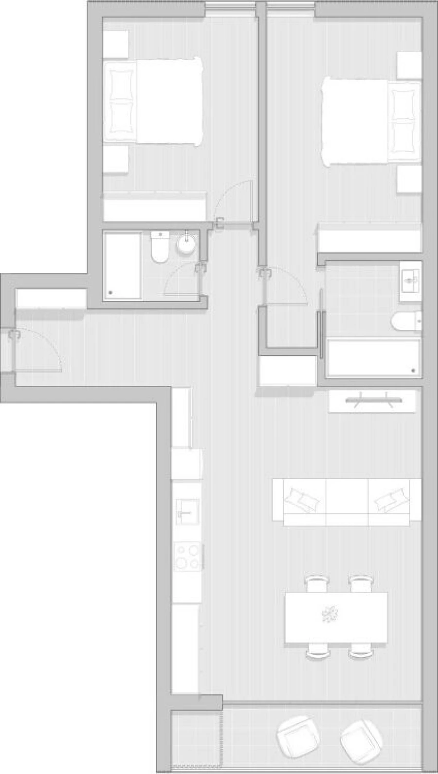 Apartamento T2 para Venda em Gafanha da Boa Hora Foto 5
