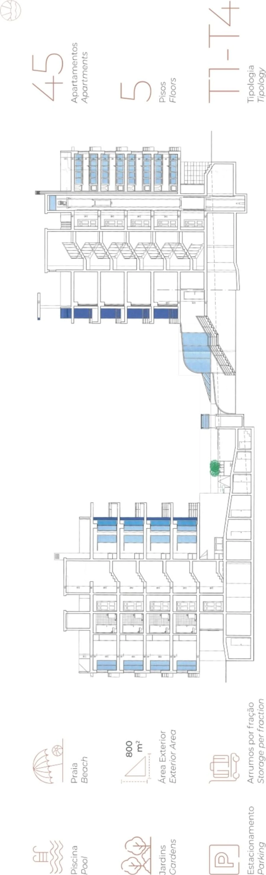 Apartamento T4 para Venda em Quelfes Foto 32