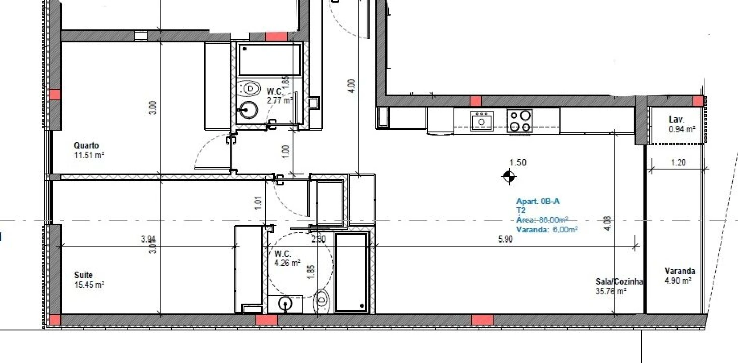 Apartamento T2 para Venda em Gafanha da Boa Hora Foto 8
