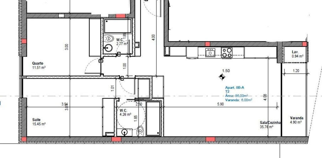 Apartamento T2 para Venda em Gafanha da Boa Hora Foto 8