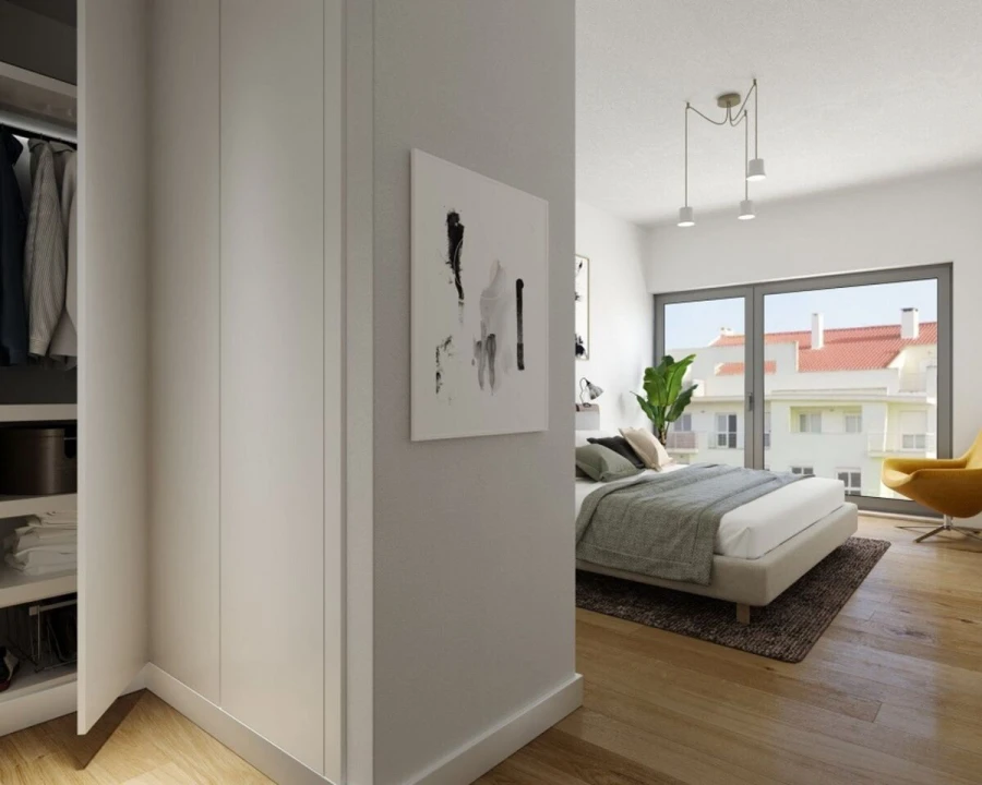 Apartamento T2 para Venda em Alcochete Foto 3