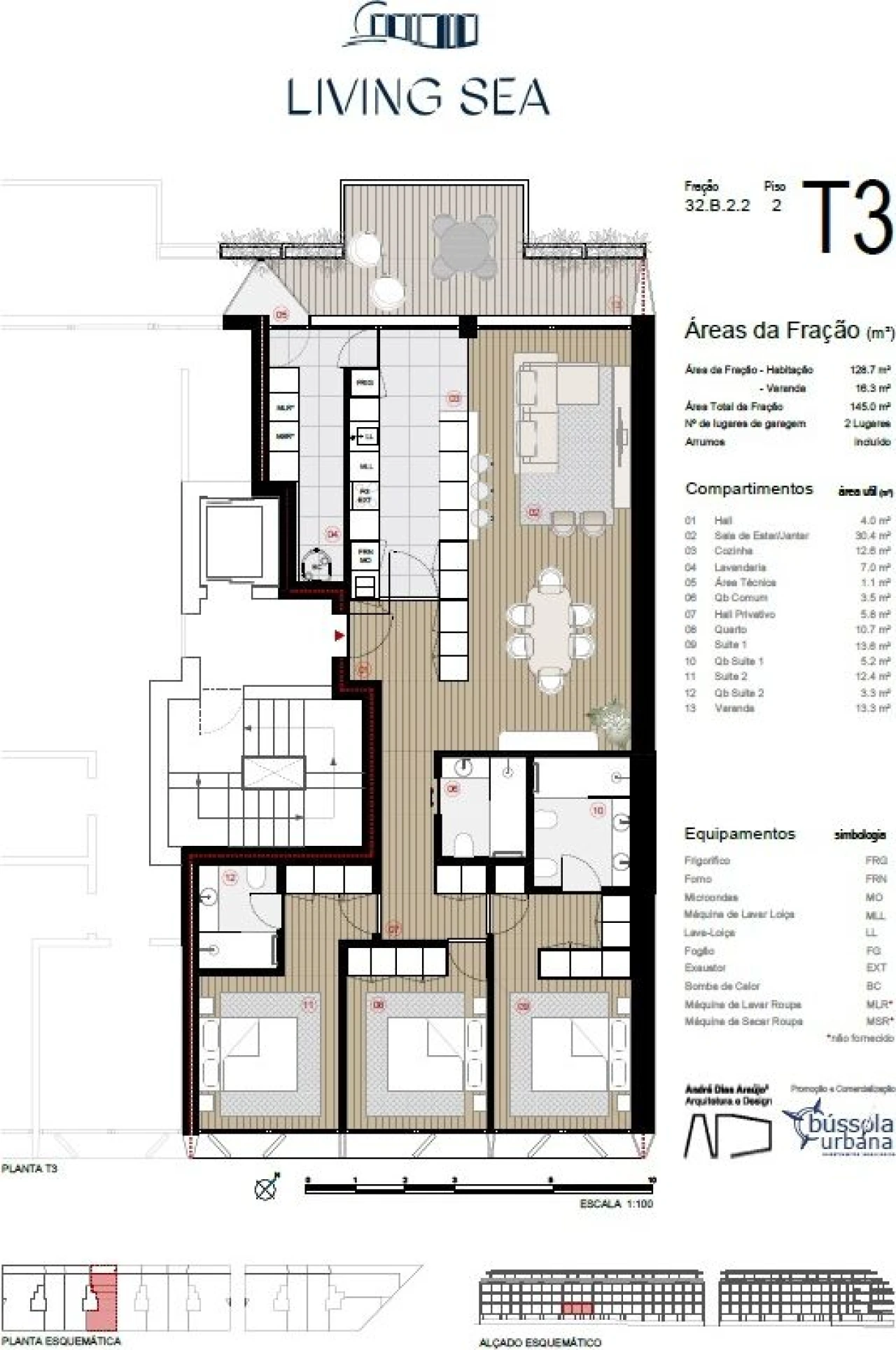 Apartamento T3 para Venda em Canidelo Foto 18