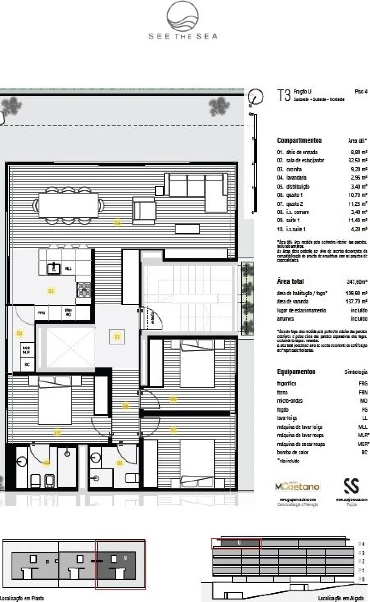 Apartamento T3 para Venda em Canidelo Foto 11