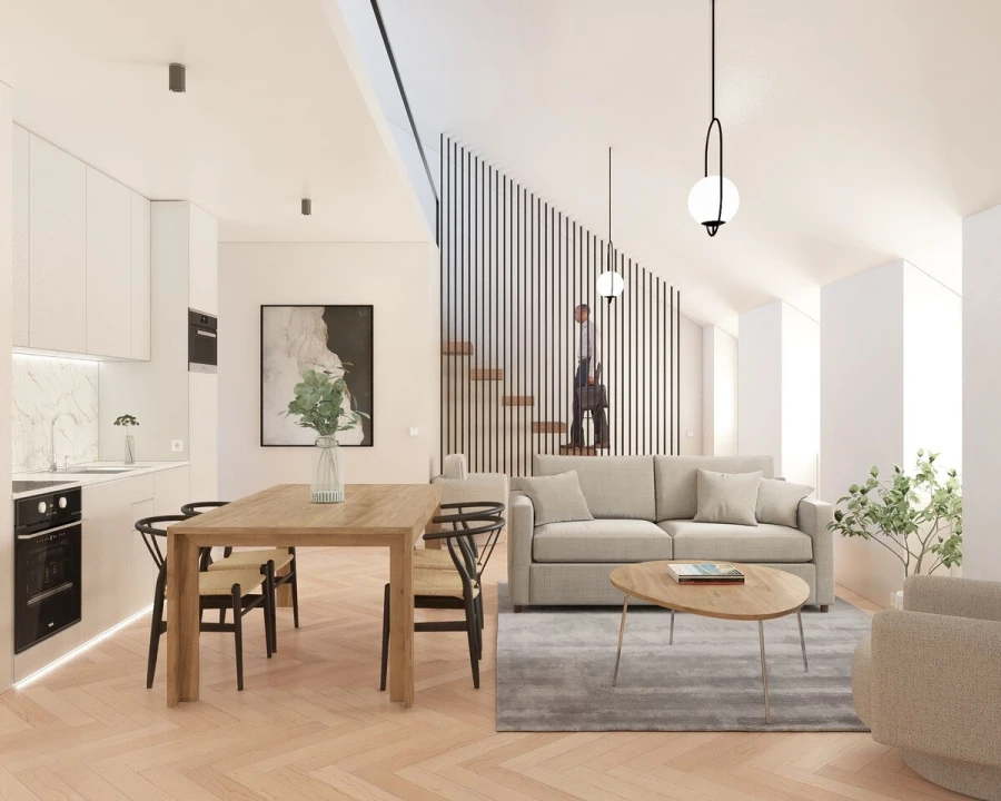 Apartamento T3 para Venda em Ajuda Foto 1