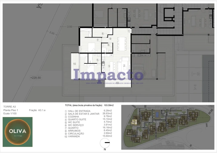 Apartamento T2 para Venda em São João da Madeira Foto 8