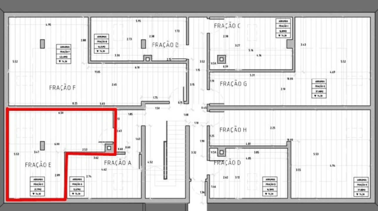 Apartamento T2 para Venda em Charneca de Caparica e Sobreda Planta 2