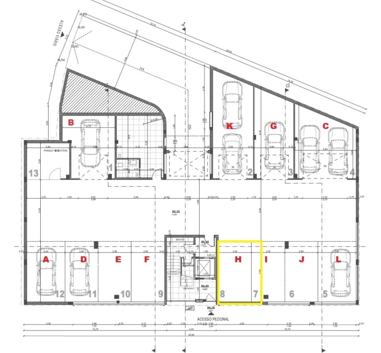 Apartamento T2 para Venda em Pombal Planta 2