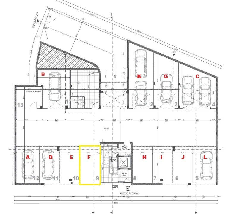 Apartamento T2 para Venda em Pombal Planta 2