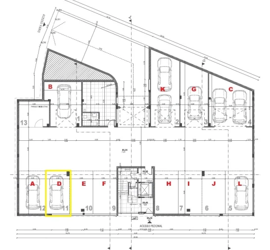 Apartamento T2 para Venda em Pombal Planta 2