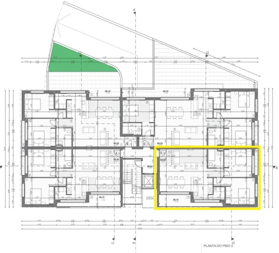 Apartamento T2 para Venda em Pombal Planta 1