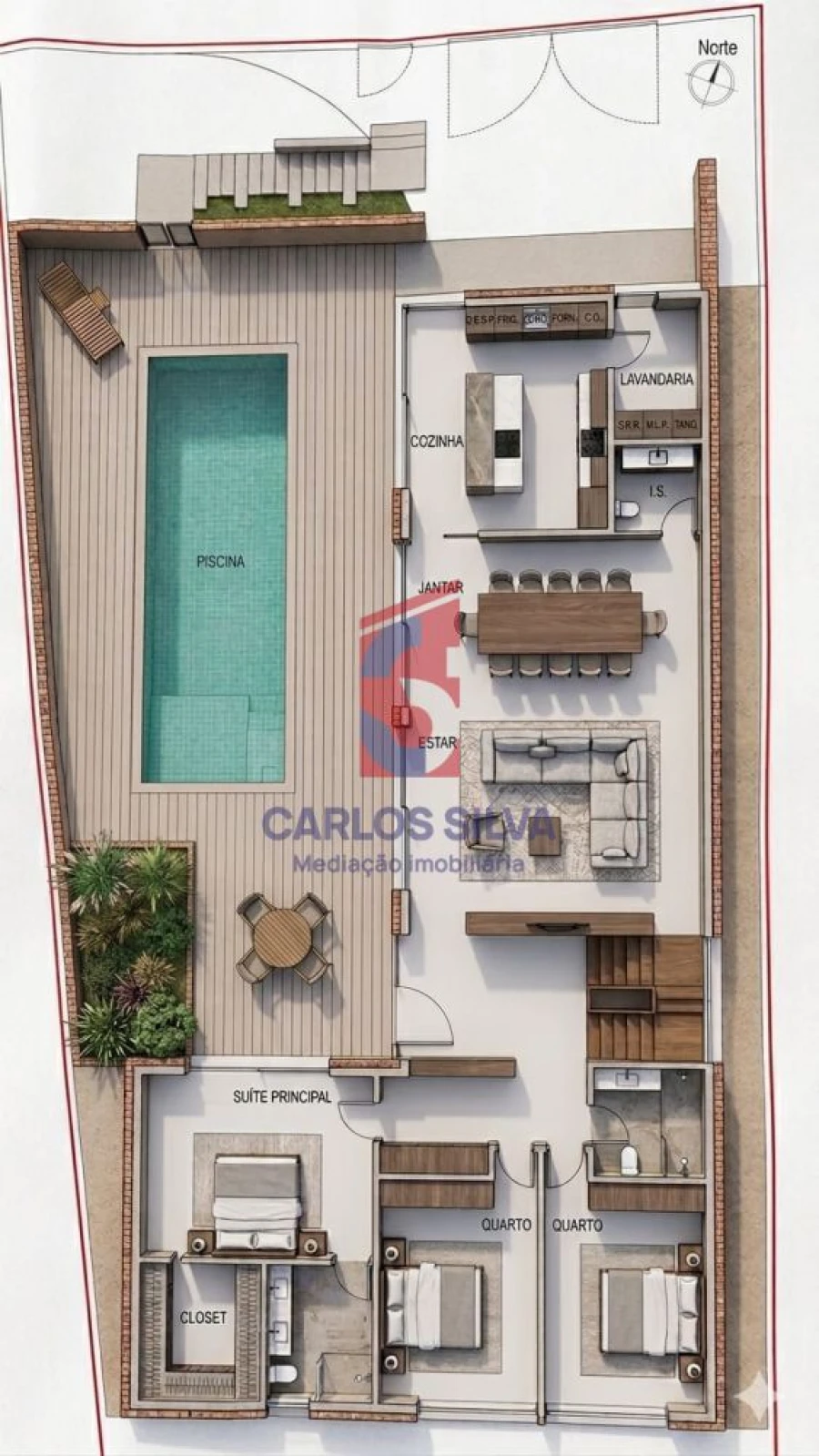 Moradia T3 para Venda em Carreira e Fonte Coberta Foto 14