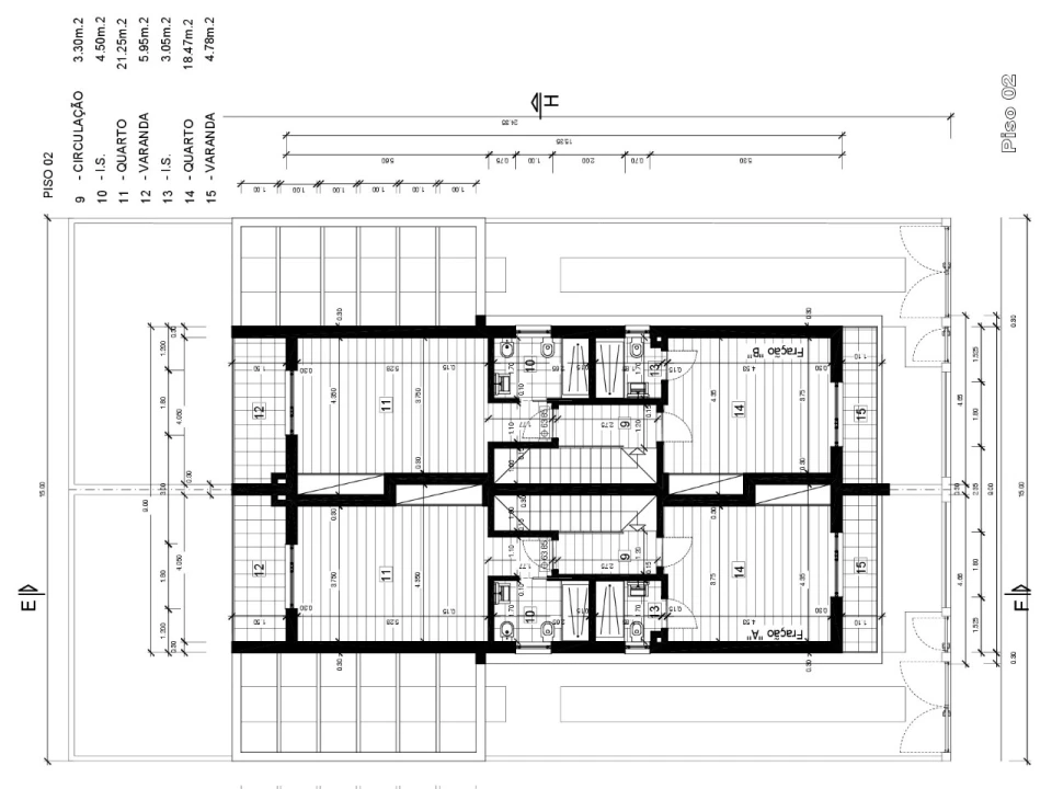 Moradia T3 para Venda em Fernao Ferro Planta 10