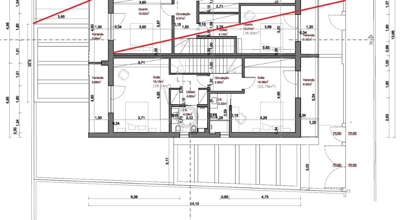 Moradia T3 para Venda em Fernao Ferro Planta 2