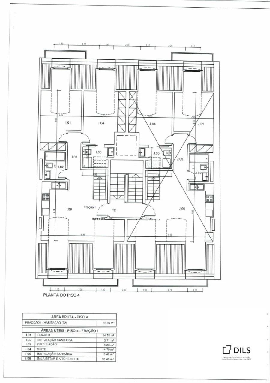 Apartamento T3 para Venda em Estrela Planta 1