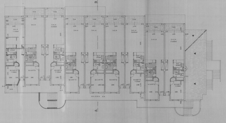 Apartamento T1 para Venda em Albufeira e Olhos de Água Planta 1