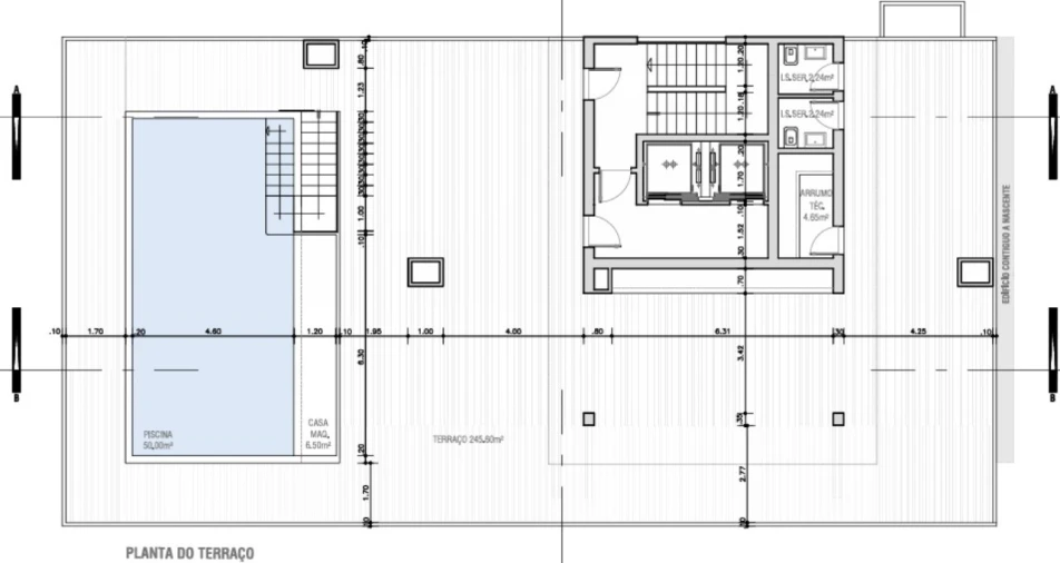 Apartamento T2 para Venda em Monte Gordo Planta 3
