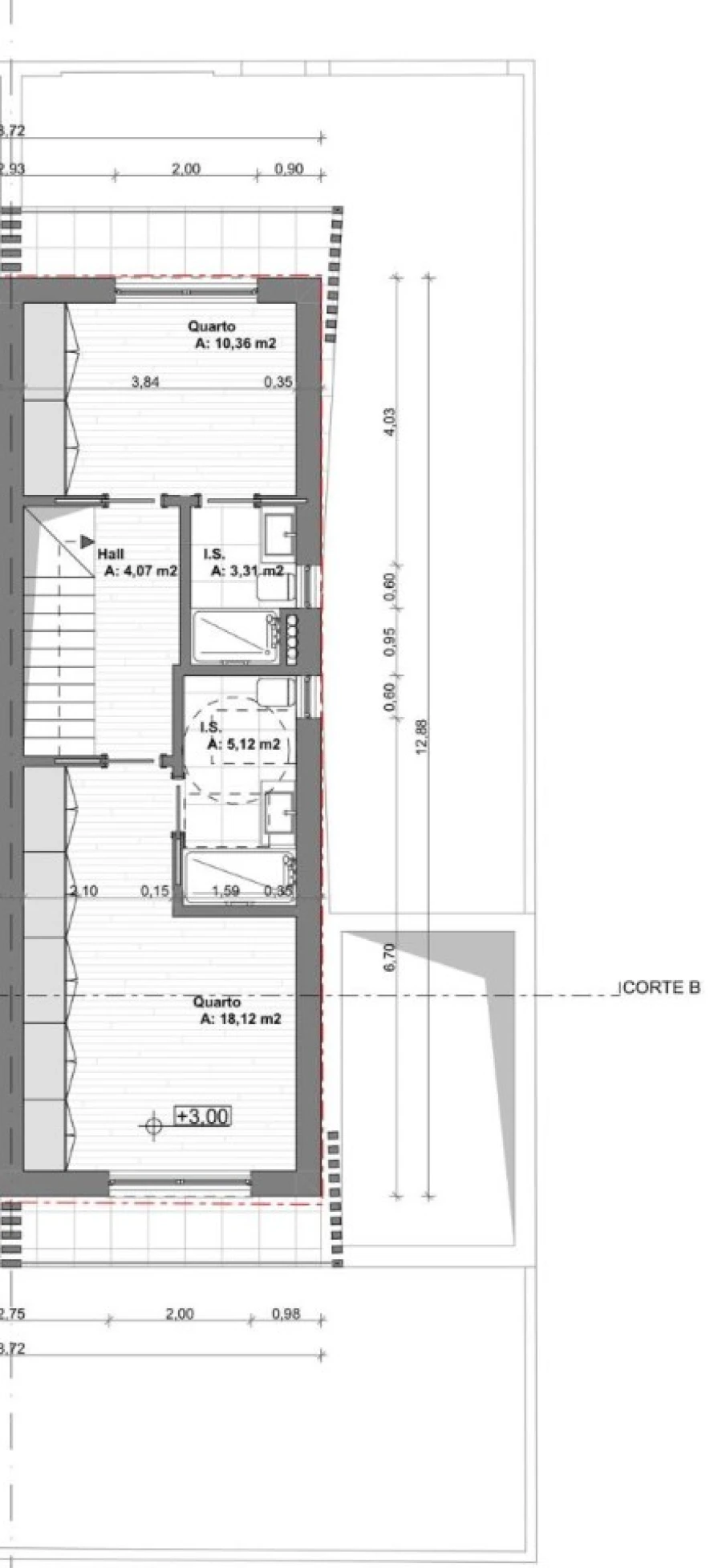 Moradia T3 para Venda em Fernao Ferro Planta 1