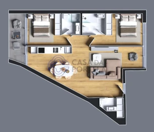 Apartamento T2 para Venda em Cedofeita, Santo Ildefonso, Sé, Miragaia, São Nicolau e Vitória