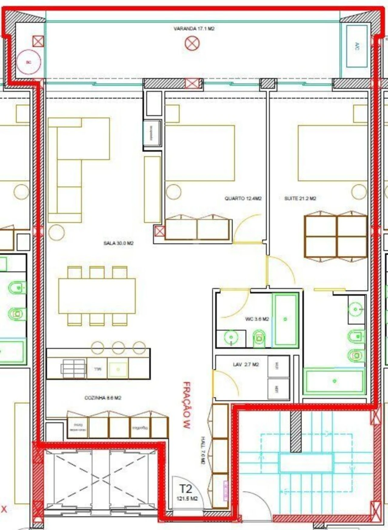 Apartamento T2 para Venda em Vila Verde e Barbudo Foto 10