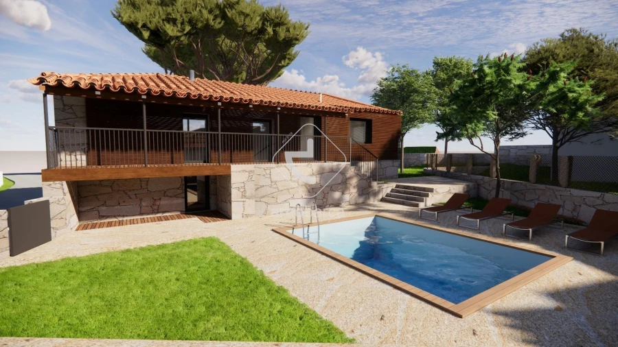 Moradia T2 para Venda em Miranda Foto 3