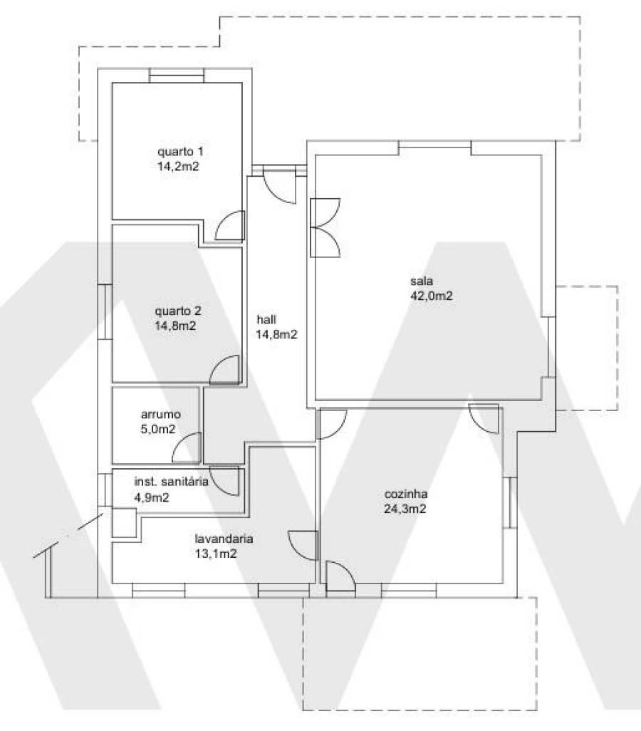 Apartamento T2 para Arrendamento em Amarante (São Gonçalo), Madalena, Cepelos e Gatão Foto 31