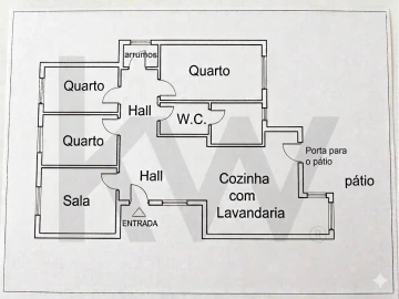 Apartamento T3 para Arrendamento em Campolide